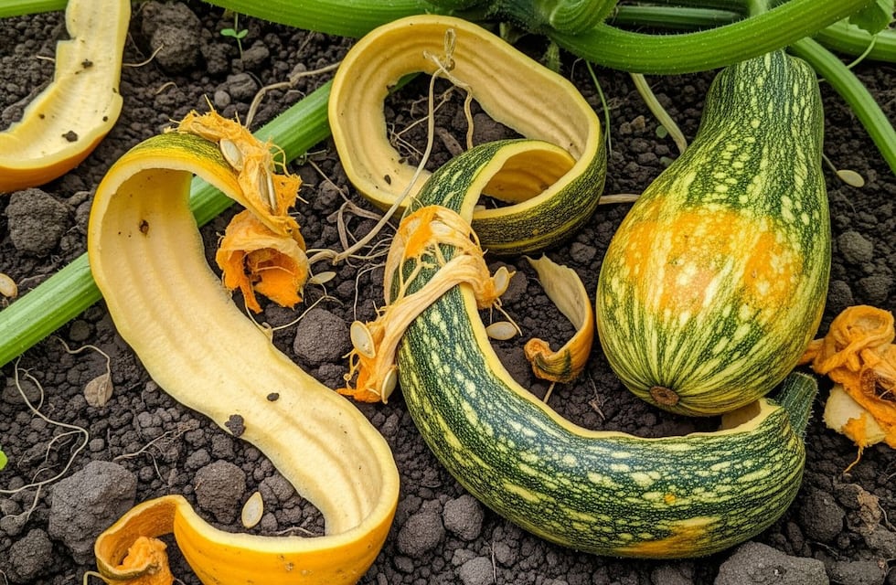 Para qué sirve colocar cáscaras de zapallo en la tierra de las plantas
