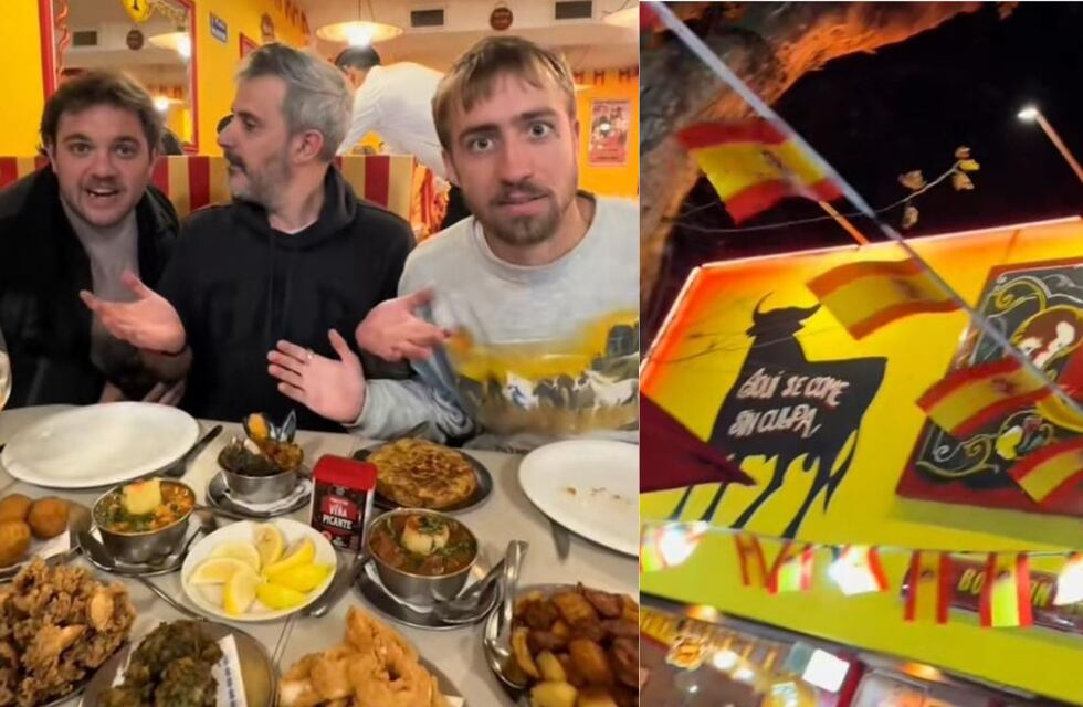 Fueron a un bodegón de comida española, comieron rabas, tortilla, y buñuelos: cuánto gastaron