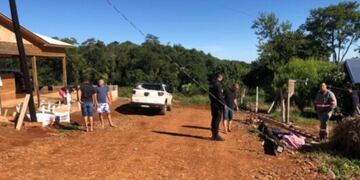 Hombre resultó gravemente lesionado tras caer de un poste de luz en Bernardo de Irigoyen.