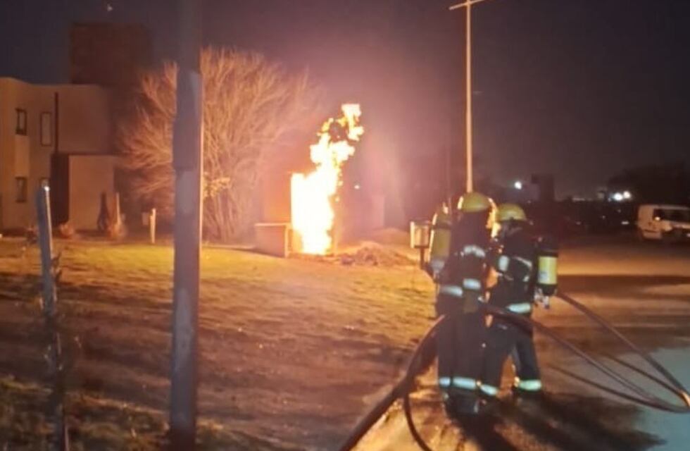 Llamas de dos metros: operario de Epec sufrió quemaduras mientras hacía tareas de acondicionamiento