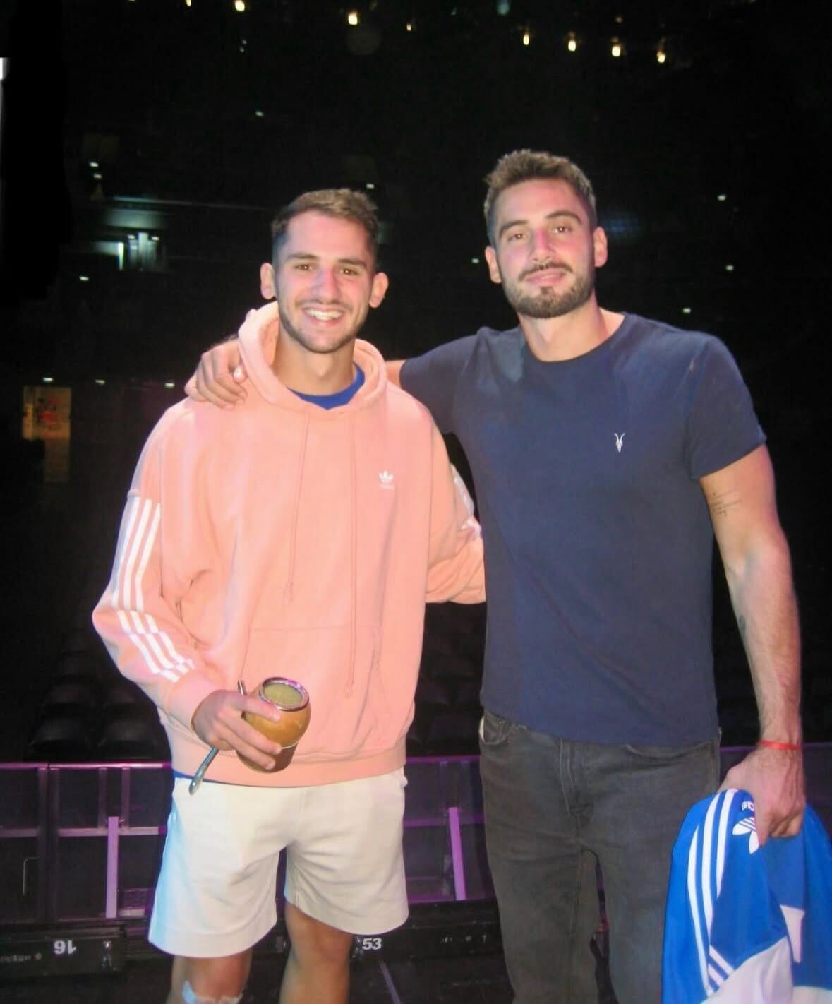 Agustín, el hermano de Nico Occhiato.