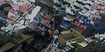 Una nena robó un mayorista de San Juan.