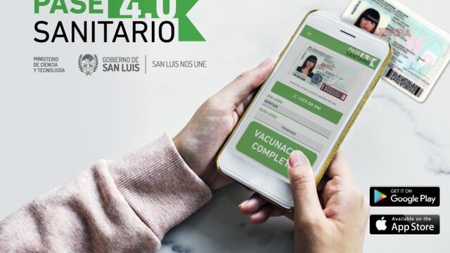 Pase Sanitario 4.0. San Luis