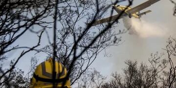 Incendios controlados en San Luis. Imagen ilustrativa