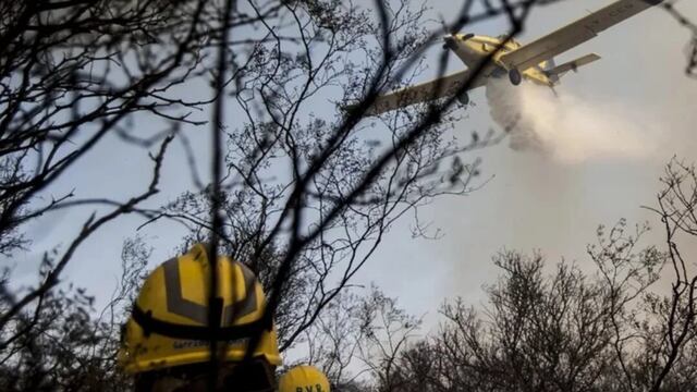 Incendios controlados en San Luis. Imagen ilustrativa