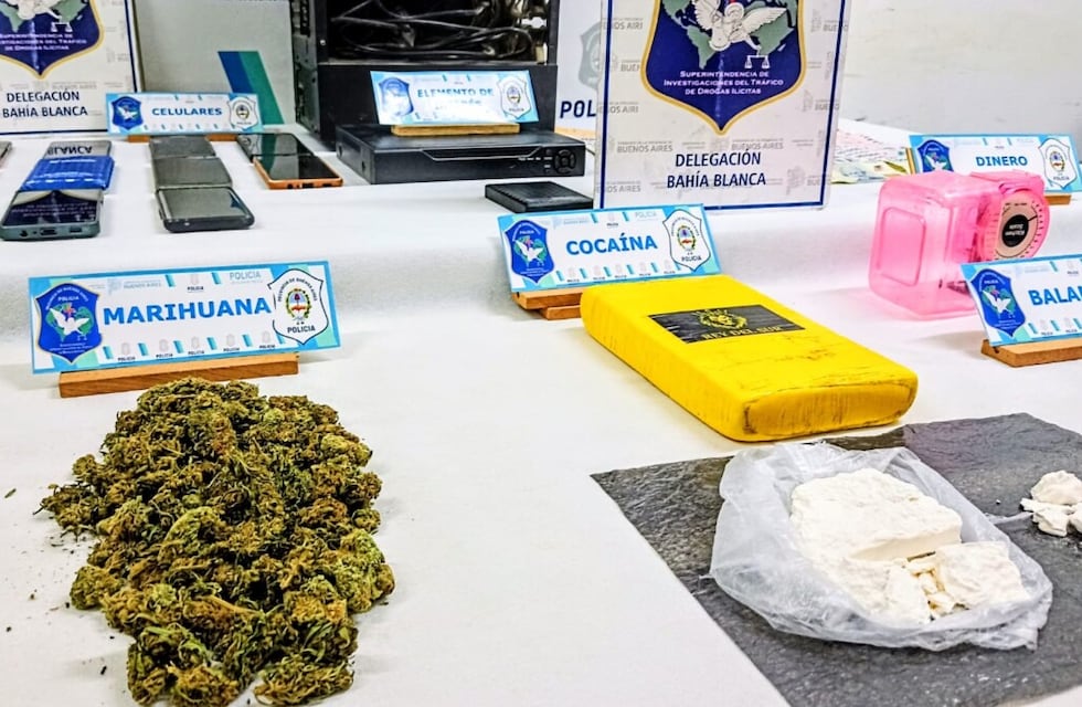 Secuestran más de un kilo de cocaína en un allanamiento