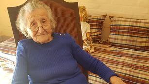 La mujer cumplió 112 años en Río Tercero.