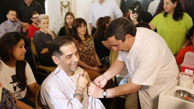 La campaña vacunatoria ha alcanzado el 50% de la meta establecida.