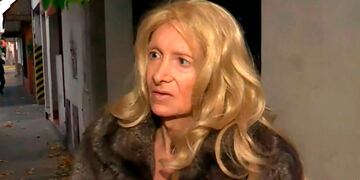 Zulma Lobato y un triste recuerdo (Foto: Web)