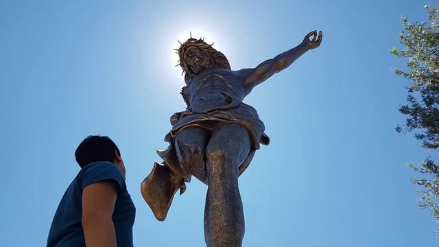 Imagen del Cristo roto  (web radiomaría)