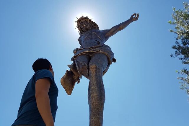 Imagen del Cristo roto (web radiomaría)