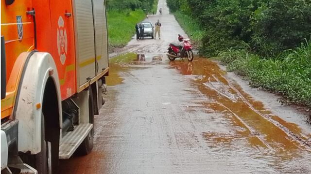 Un accidente en las 600 Hectáreas dejó a una mujer lesionada.