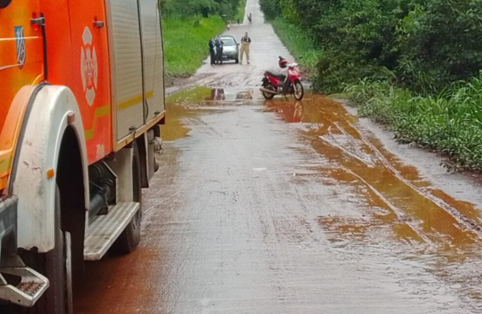 Un accidente en las 600 Hectáreas dejó a una mujer lesionada