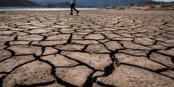 Imagen ilustrativa de la crisis hídrica. 
Foto: Ignacio Blanco / Los Andes