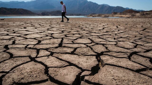 Imagen ilustrativa de la crisis hídrica.
Foto: Ignacio Blanco / Los Andes