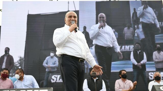 Manzur participó en un acto en los Valles.