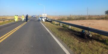 Accidente fatal en ruta 19 La Francia