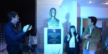Inauguraron el Monolito a Eva Perón en Arroyito