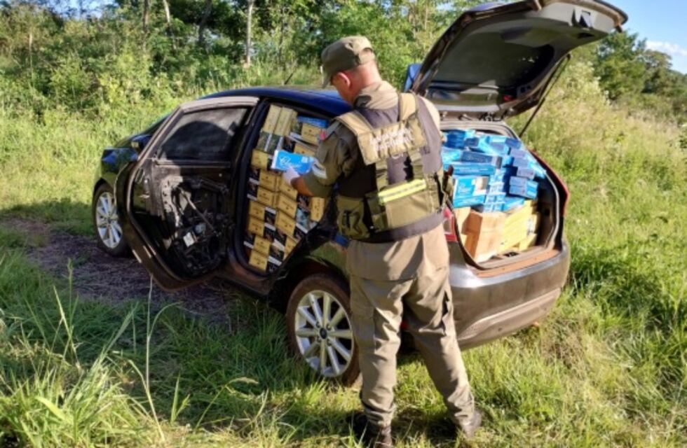 Incautan contrabando de cigarrillos en San Ignacio