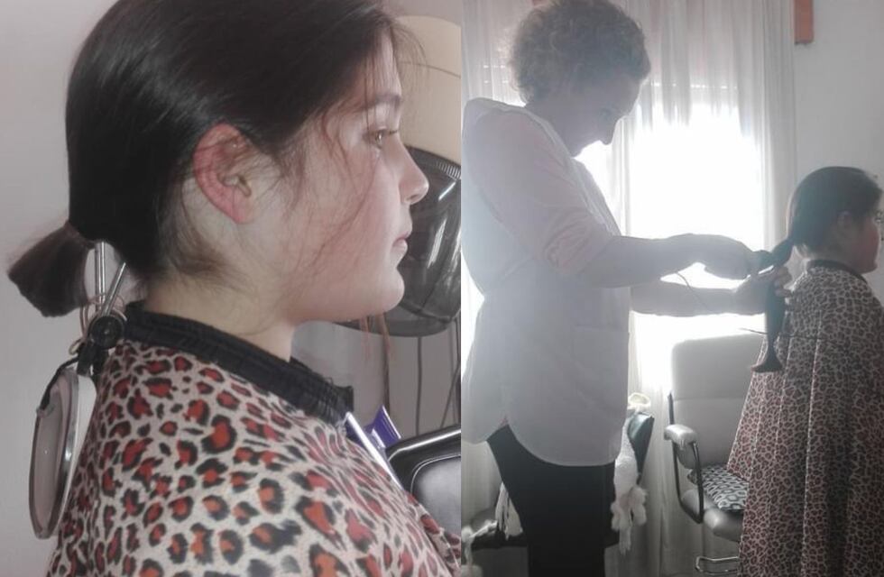 Conmovedor gesto en Córdoba: a los 8 años decidió donar su pelo y generó una emotiva cadena de favores