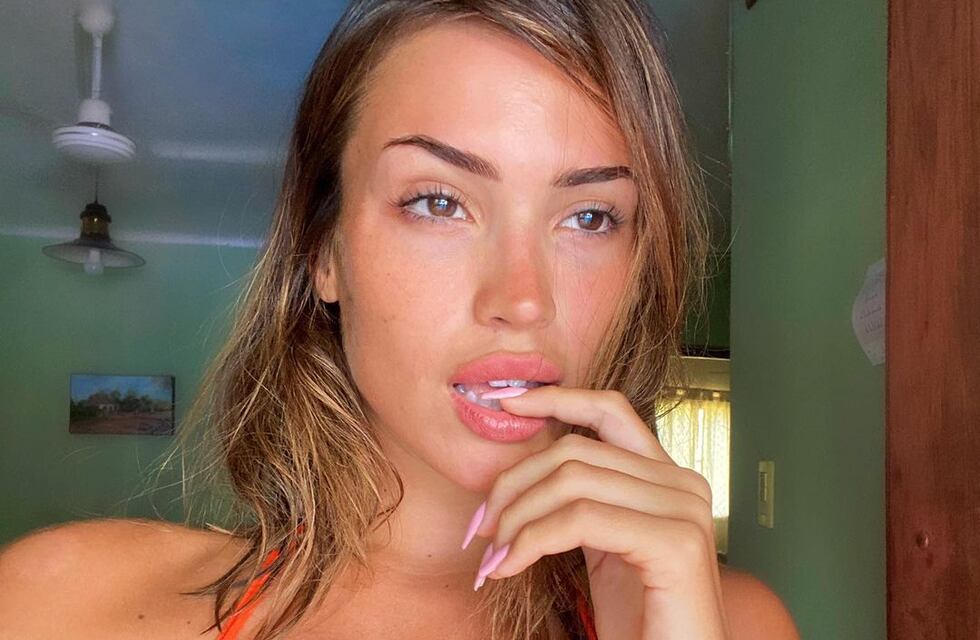 Agustina Agazzani se sumó desde Miami a la tendencia del Corset