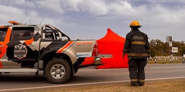 Arroyito: un ciclista de 60 años murió al ser embestido en la ruta provincial E-52