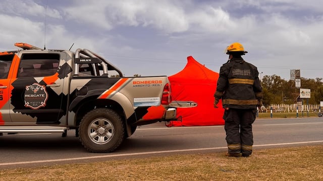Arroyito: un ciclista de 60 años murió al ser embestido en la ruta provincial E-52