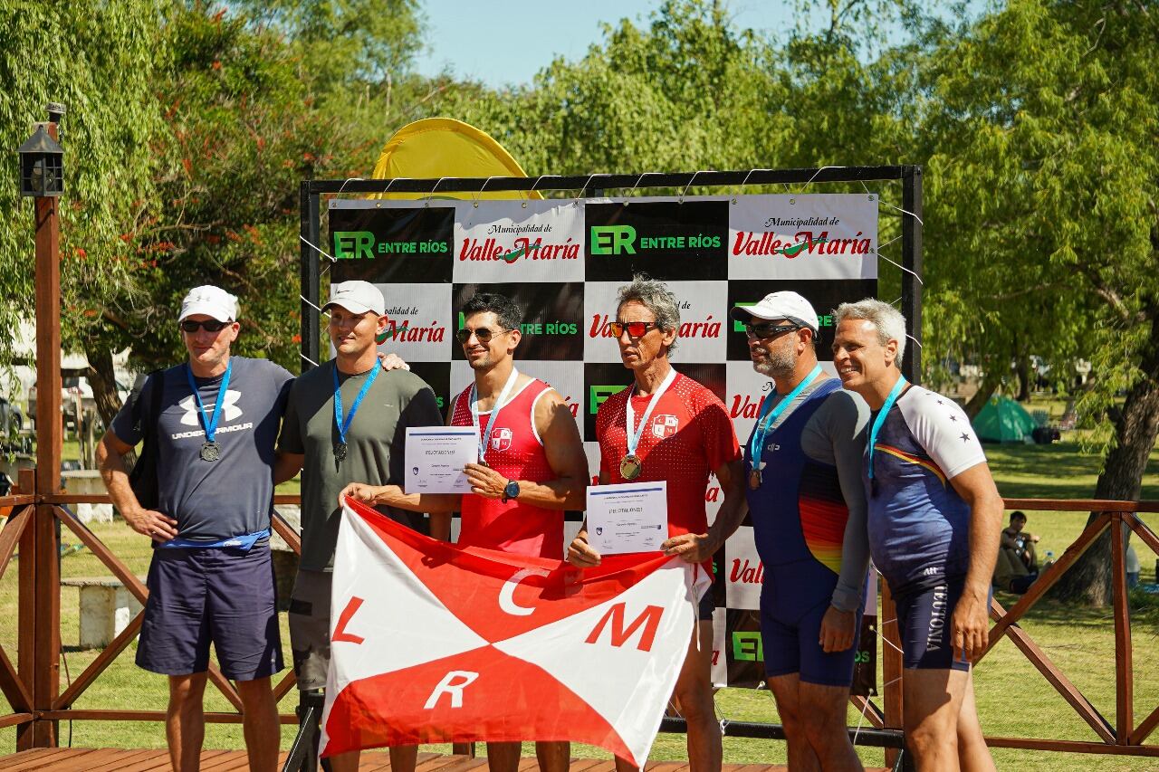 Valle María fue sede del Campeonato Argentino de Remo Master 2025.
