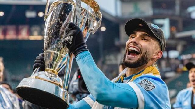 Valentín castellanos se consagró campeón en MLS Cup 2021con el New York City FC.