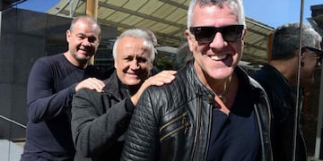 Otros tiempos. El Chino Volpato y Miguel Del Sel ya no compartirán escenario con Dady Brieva (archivo / La Voz).