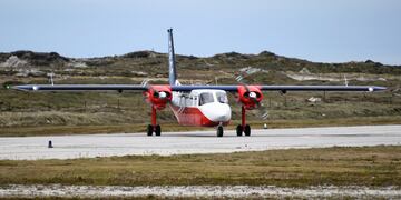 La aeronave formará parte de la flota del Servicio Aéreo del gobierno británico en Malvinas.