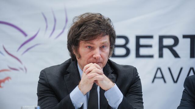 Javier Milei. Foto Federico Lopez Claro