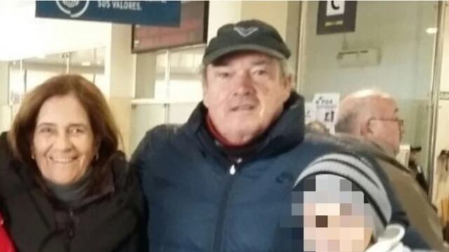 José Enrique Del Río (74) y María Mercedes Alonso (72)  fueron encontrados muertos dentro de su auto, de cuatro disparos. Foto: Facebook.