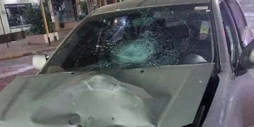 Accidente vial dejó a un motociclista herido en Posadas.