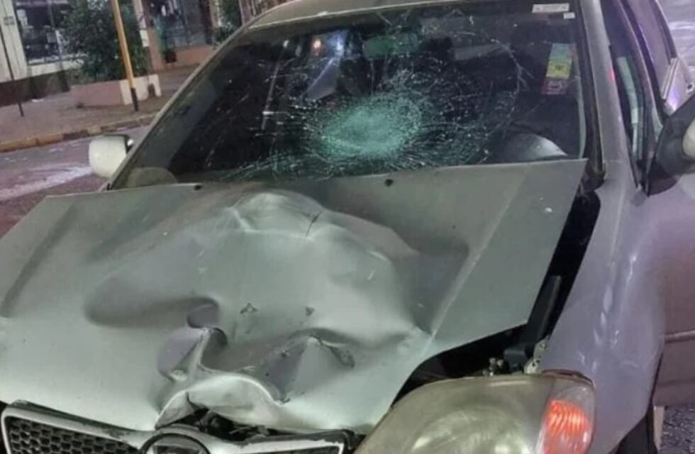 Accidente vial dejó a un motociclista herido en Posadas