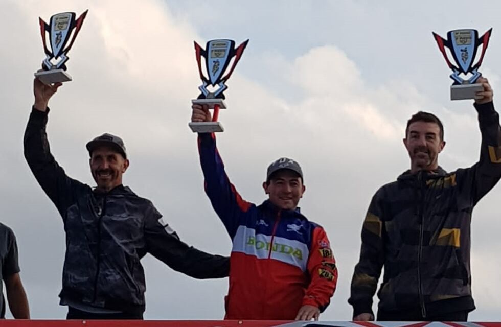 Juan Pablo “El Chuni” Delfabro ganó en el circuito de La Quinta por el MX Cordobés