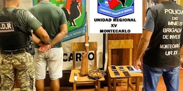 Desarticulan una banda dedicada al robo de vacas en Montecarlo.
