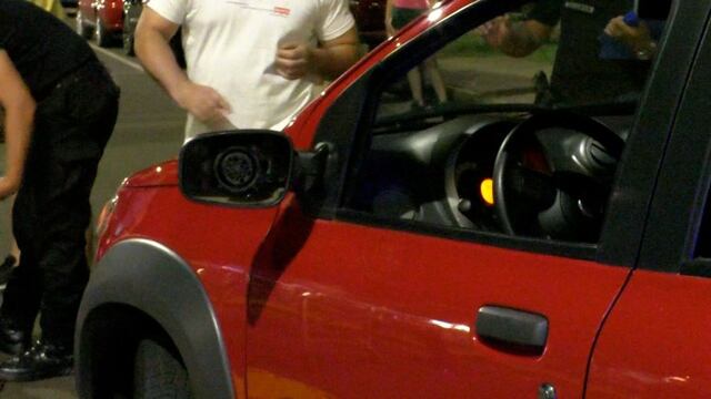 Un siniestro vial en la Costanera de Posadas dejó a un ciclista hospitalizado.