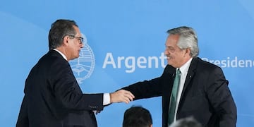 Alberto Fernández se reunió con Miguel Pesce.