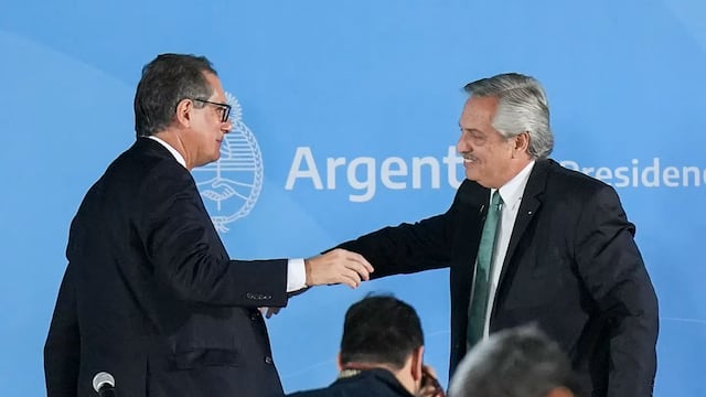 Alberto Fernández se reunió con Miguel Pesce.