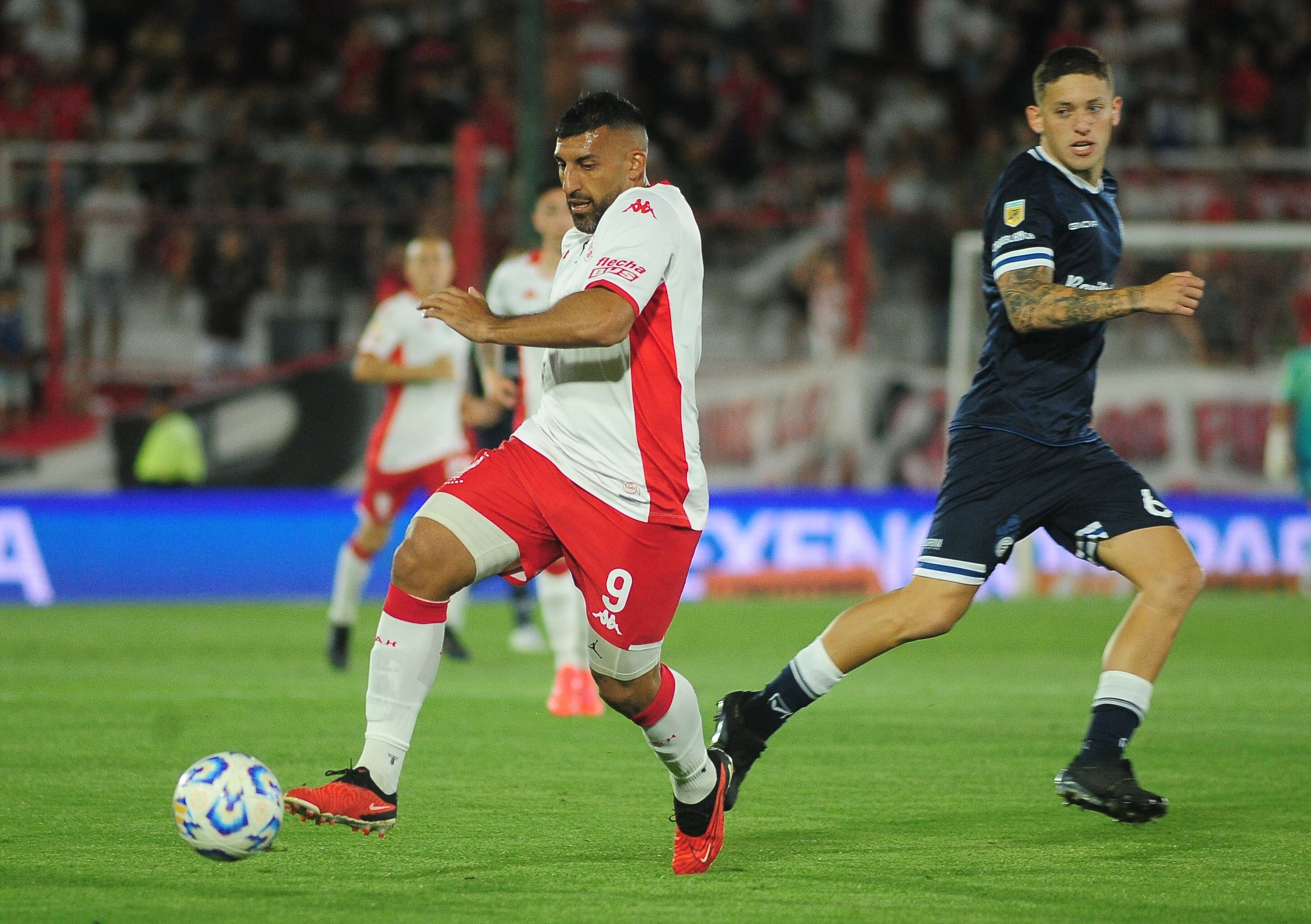 Ramon Wanchope Abila. Club Atletico Hurcan vs Gimnasia y Esgrima de La Plata. Fecha 20 Torneo de la Liga Profesional. Futbol Argentina. Primera División. 1/11/2024