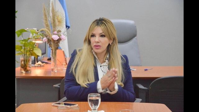 La titular del municipio de Lules, Marta Albarracín