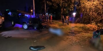 Ebrio, atropelló y mató a un motociclista en Posadas.