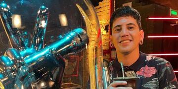 Orgullo chubutense: Yhosva Montoya fue recibido por Alberto Fernández y deleitó el Himno Nacional.