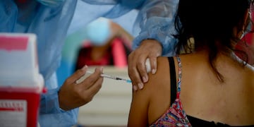 Plan de Vacunación libre en Zavalla(José Hernández / La Voz)