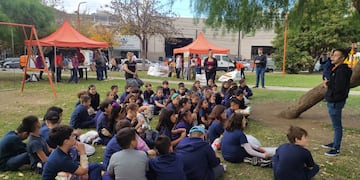 Alumnos de la Escuela Carlos N Paz estuvieron en el EcoCange