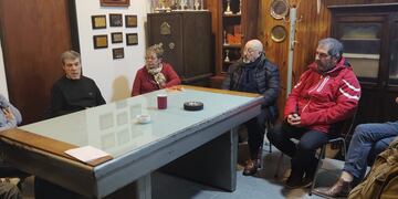 Tres Arroyos: Cittadino y Hernández visitaron el Club Quilmes