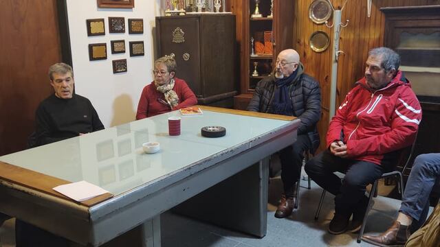 Tres Arroyos: Cittadino y Hernández visitaron el Club Quilmes