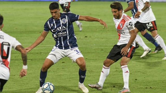 El Millonario, primero en la primera fase de la Copa Maradona recibirá a Godoy Cruz, último. Esta noche en el Libertadores de América. Gentileza Los Andes