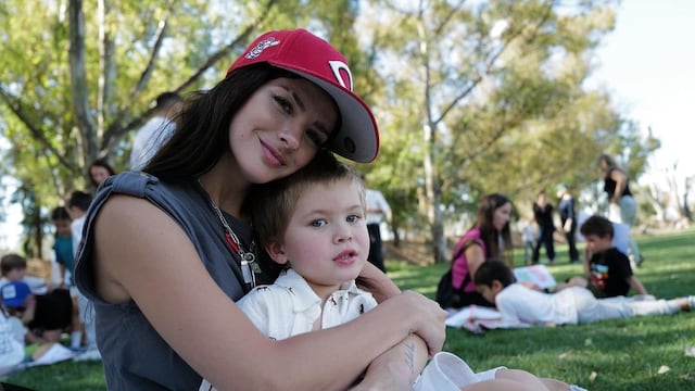 Amancio, el hijo menor de la China Suárez y Benjamín Vicuña. Gentileza Instagram.